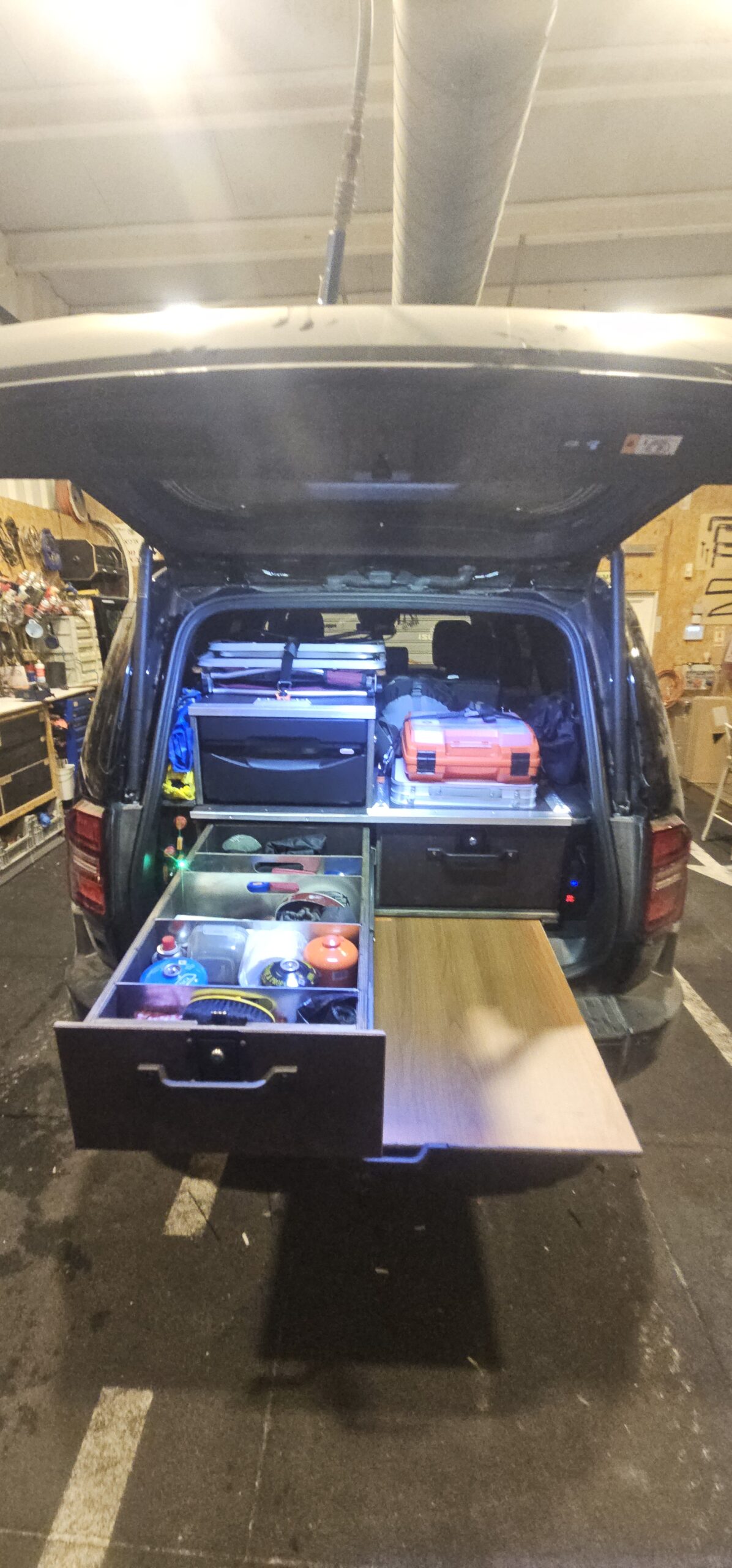 זוג מגירות רכב 100*80*30 – תמונה 3