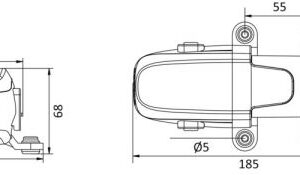 משאבת לחץ מים 5.6 ל/ד 12v