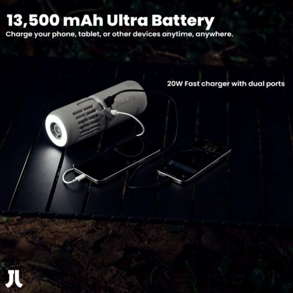 ⁦מאוורר שטח עוצמתי JISULIFE OUTDOOR ULTRA1⁩ – תמונה ⁦5⁩