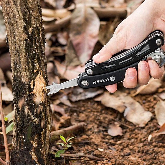 אולר מזמרה רב תכליתי כלי גינון מקצועי לגיזום - 5 ב-1 – תמונה 2