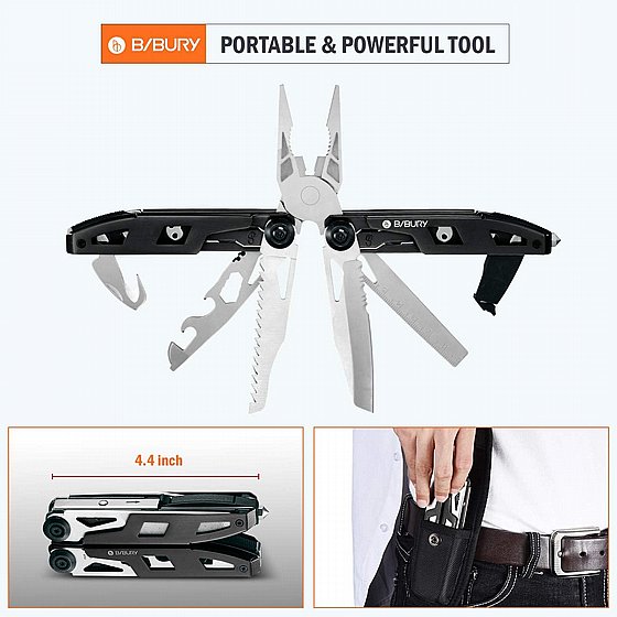 אולר רב תכליתי - פלייר משולב מולטיטול 18 ב - 1 – תמונה 12