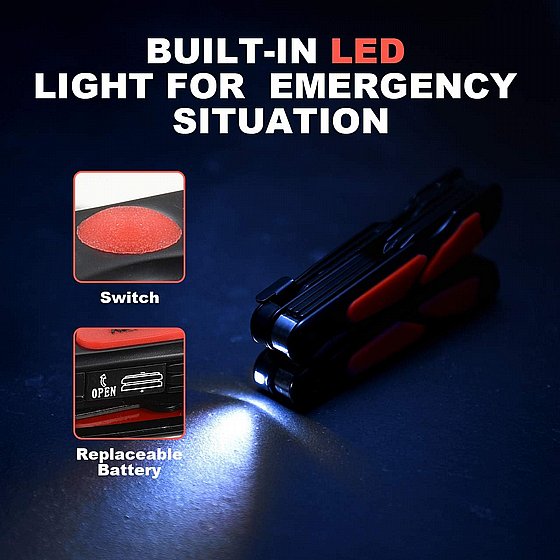 אולר רב תכליתי - פלייר משולב מולטיטול 14 ב 1 – תמונה 12