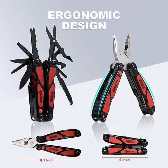 אולר רב תכליתי - פלייר משולב מולטיטול 14 ב 1 – תמונה 13