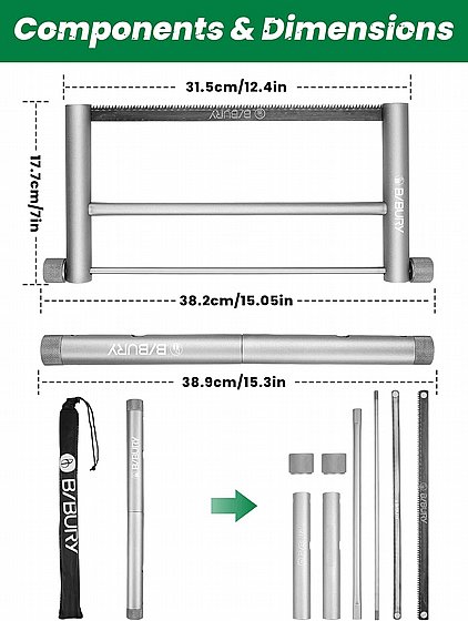 מסור ידני מתקפל לקמפינג טיולים והישרדות – תמונה 3