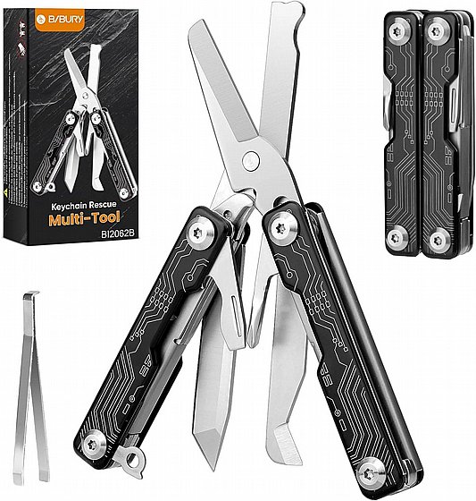 אולר מיני מספריים רב תכליתי - מולטיטול 9 ב - 1