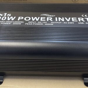 12V-220V ממיר מתח סינוס טהור 2000 וואט תקן CE דגם לקסיס