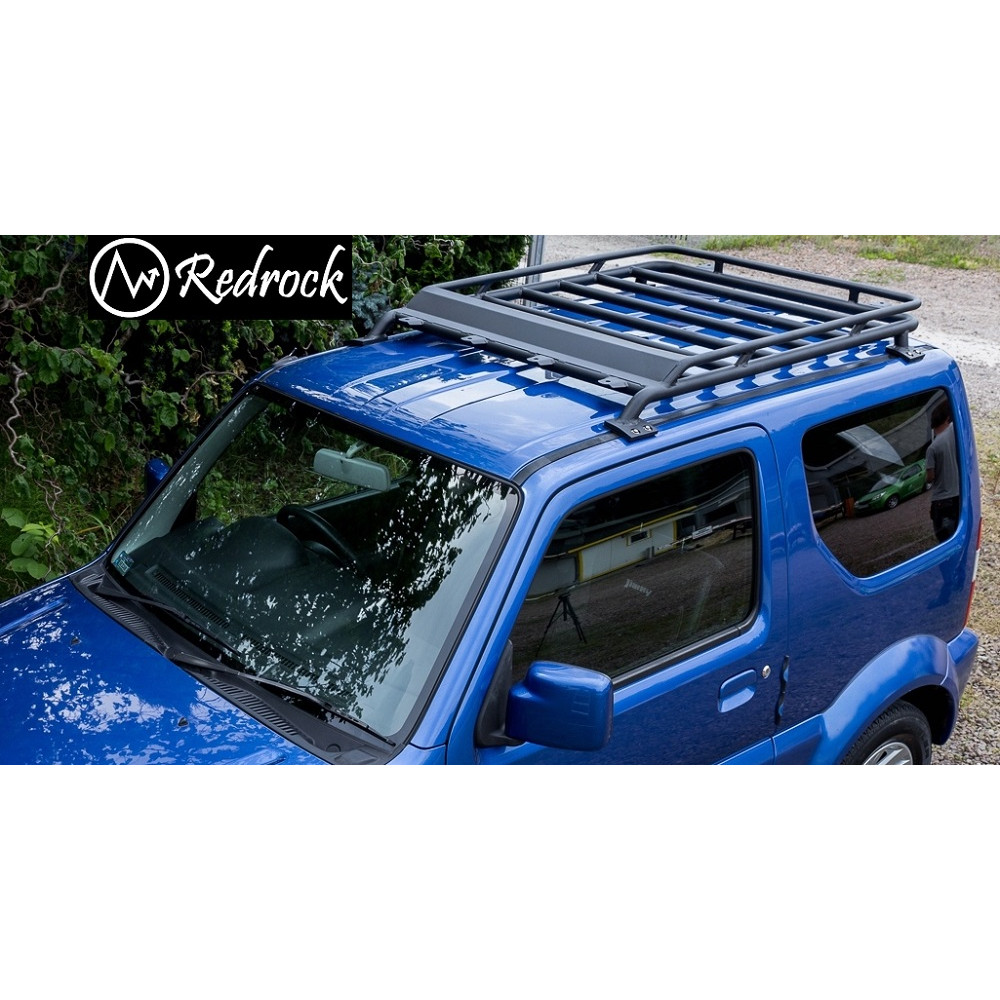 גגון עריסה לסוזוקי גימני גימי גימני עד > 2018 אלומיניום מחוזק שחור תושבות מקוריות סוזוקי ג'ימי דגם מפואר – תמונה 4