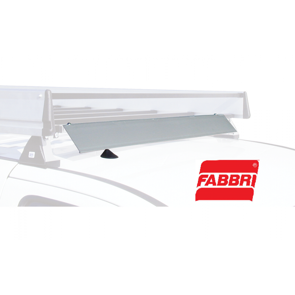 גגון עריסה לרכב מסחרי משולב אלומיניום 10 קורות רצפה אורך 220 ס"מ תוצרת פברי FABBRI איטליה כולל גלגלת העמסה וספוילר מגן רוח קידמי – תמונה 3