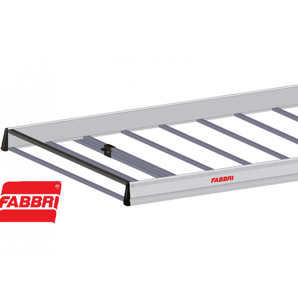 גגון עריסה לרכב מסחרי 220 ס"מ אלומיניום כולל 10 קורות רצפה תוצרת פברי FABBRI איטליה – תמונה 3
