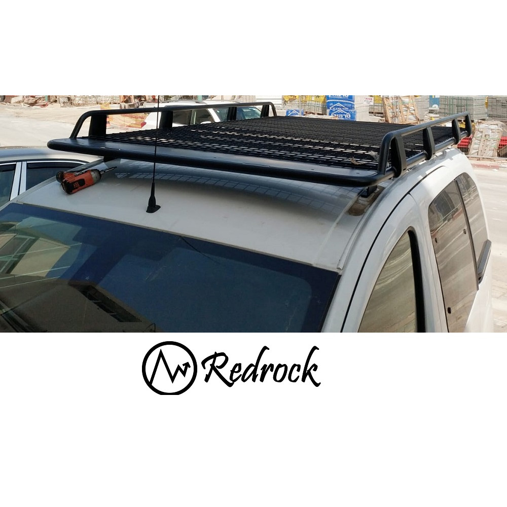 גגון עריסה לרכב עריסת מתכת לרכב מסחרי גגון מתכת פלדה אלחלד דגם אוניברסלי פתוח משני צדדים מידה 220x135 ס"מ – תמונה 2