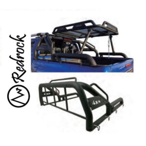 קשת העמסה לרכב ניסן נברה מוטות פלדה מגולוון שחור כולל גגון עריסה לתוספת העמסה על הקשת