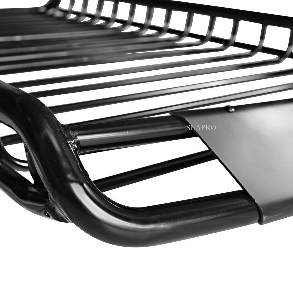 גגון עריסה לרכב עריסה מתכת לרכב מתאים למשאות כבדים HEAVY DUTY פלדה שחור - אורך 127 ס"מ – תמונה 2