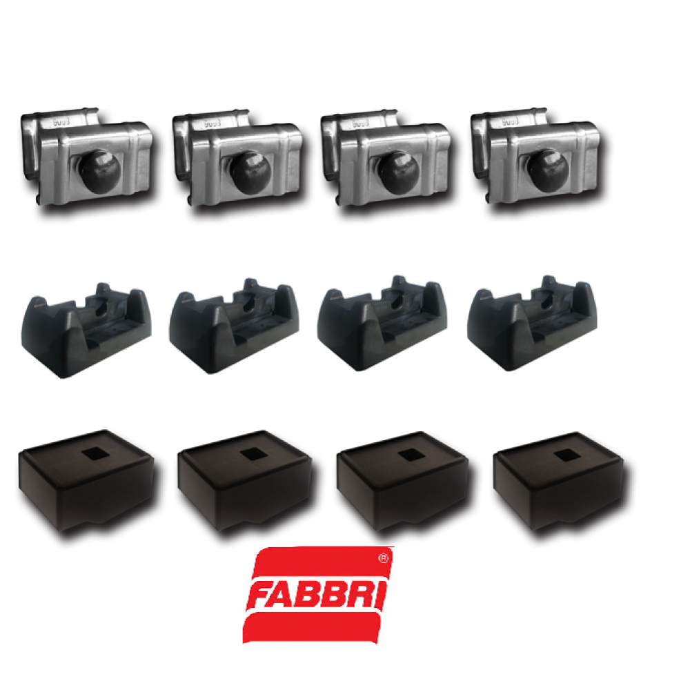 גגון עריסה לרכב מרצדס ויטו משולב אלומיניום אורך 220 ס"מ תוצרת FABBRI איטליה – תמונה 2