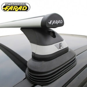 טיוטה BZ4X גגון לרכב HX אלומיניום רחב כולל נעילה כושר העמסה 100 ק"ג- תוצרת FARAD איטליה