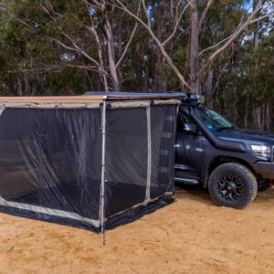 סגירת צלון ARB מלאה כולל רצפה בד רשת ואטום