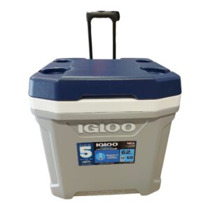 צידנית טרולי קשיחה עם גלגלים 58 ליטר