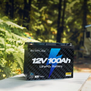 מצבר ליתיום ECOFLOW LIFEPO4 12V 100Ah