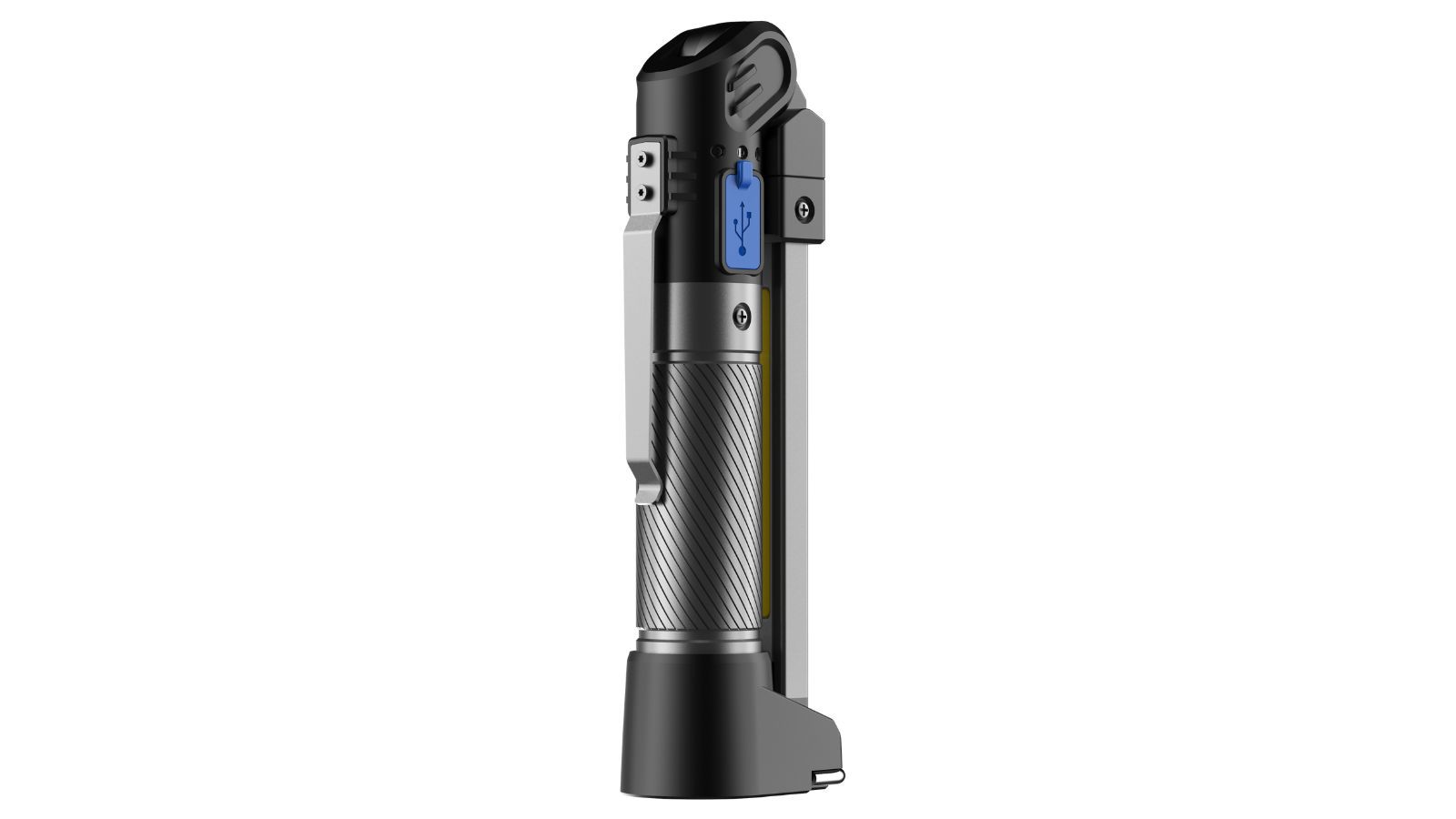 פנס כיס מתקפל נטען כולל תאורת הצפה NEWTEC BRIGHT 450Lm – תמונה 3