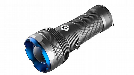 פנס יד עוצמתי 20000Lm NEWTEC BRIGHT דגם FLASH 20000 – תמונה 3