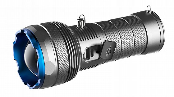 פנס יד עוצמתי 20000Lm NEWTEC BRIGHT דגם FLASH 20000 – תמונה 4