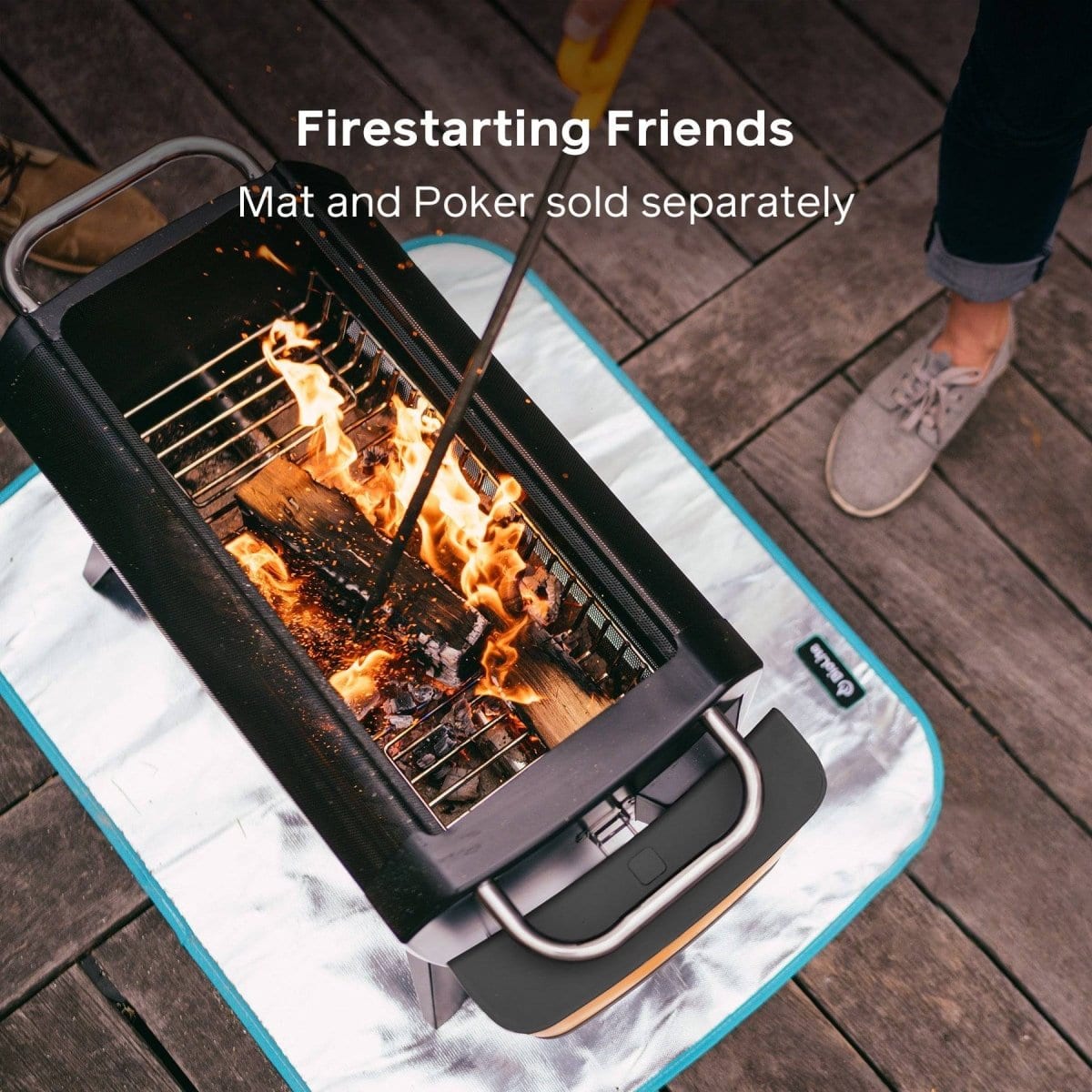 מנגל - ומדורה חכמה ללא עשן Biolite FirePit+ – תמונה 9