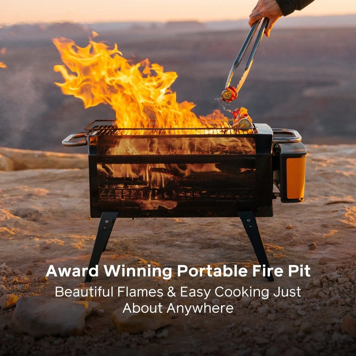 מנגל - ומדורה חכמה ללא עשן Biolite FirePit+ – תמונה 11
