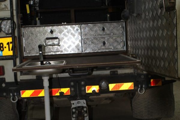 דיפנדר ארוך דלתות צדור וברז מתקפל  (4)