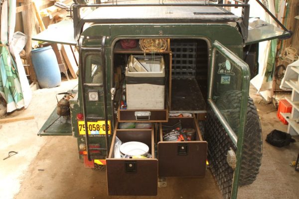 דיפנדר טיולים עם דלתות צדר  חציצות שונות לסידור אולטימטבי (9)